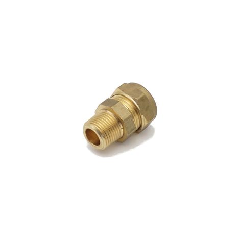 PrimaPlus Compression Adaptor 15mm x 3/8" Male Brass Fitting (1/3)