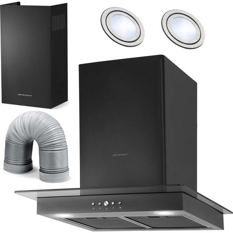 Cappa da cucina Berdsen BT-217 nera da 60 cm