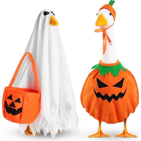 Décor de pelouse Halloween pour oies modèle 4 (1/5)