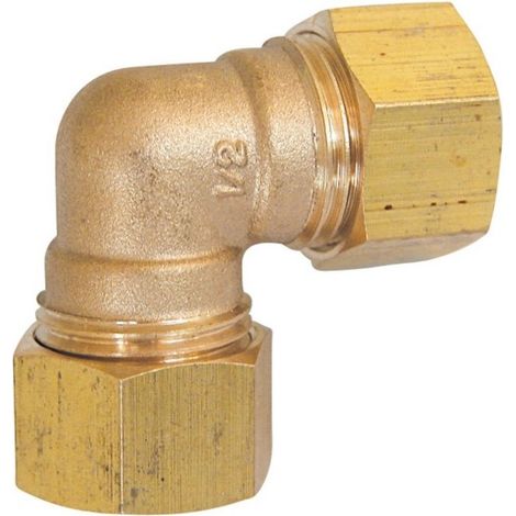 Coude bicône égal 705B 12 mm pour tube cuivre - THERMADOR 705B12