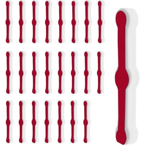 Fenêtre Clip pour moustiquaires, 24 Boucles de Fixation pour fenêtre d'écran, Fenêtre Montage Boucle Pas De Perçage pour Cuisine Balcon Porte Moustiquaire Résistante Aux Insectes, Blanc (1/4)