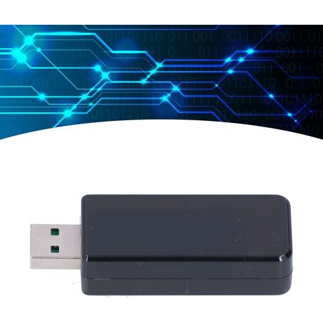 Schnellladeprotokolltester für Handy-Ladegeräte, digitales Wattmeter, Amperemeter und Voltmeter, USB-Tester (schwarz) (1/5)