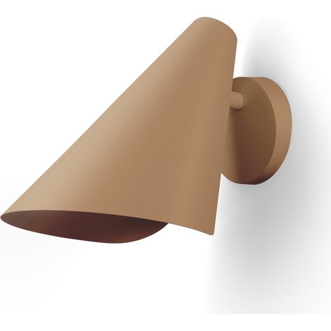 Applique murale orientable en marron
