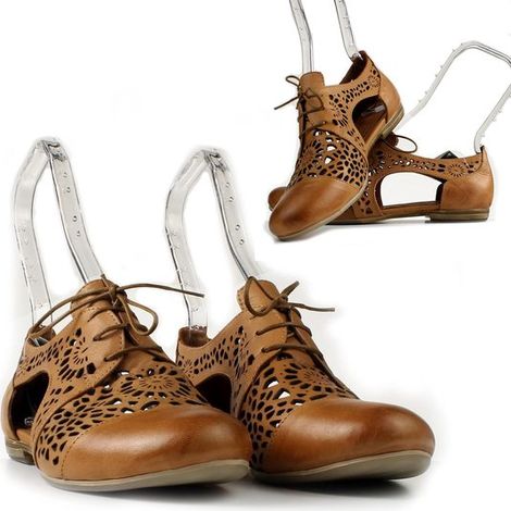 Zapato de acrílico de alta calidad, inserto de plástico transparente para presentación del calzado, [3 pares], paquete de 6