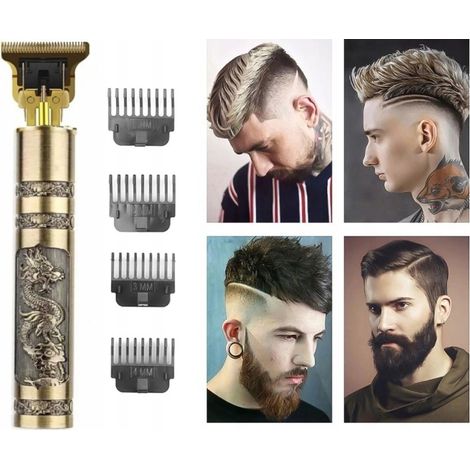 Recortadora vintage para afeitar el cabello, la barba y el cuerpo. (1/5)