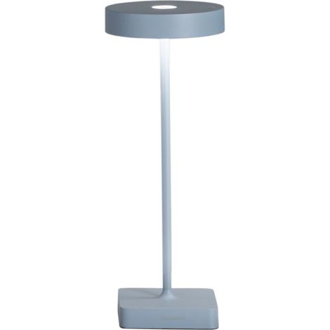 Lampada tavolo senza fili LED ricaricabile USB touch TAP Blu avion 12x32 cm (1/5)