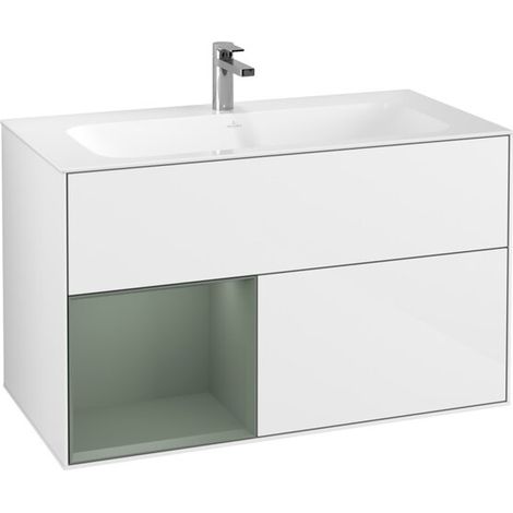 Villeroy & Boch G030GMGF Armoire sous-vasque Finion G03 (1/2)