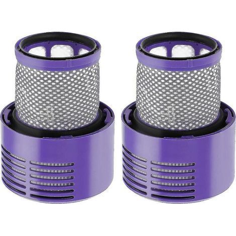 Paquet de 2 filtres de remplacement V10 pour Dyson Cyclone Series, Cyclone V10 Absolute, Cyclone V10 Animal, Cyclone V10 Motorhead, Cyclone V10 Total Clean, Sv1 (1/5)