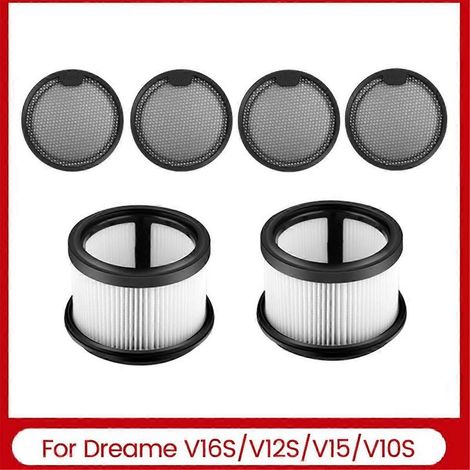 Kit de filtre lavable de rechange pour aspirateur sans fil portable V16S V12S V15 V10S, préfiltre HEPA compatible (1/5)