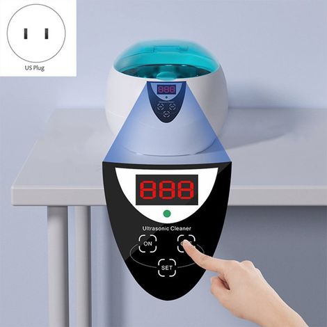 Ultraschallreiniger gemäß US-Standards, kleiner Schmuckreiniger für den Haushalt, Brillenreiniger, grenzüberschreitender E-Commerce.