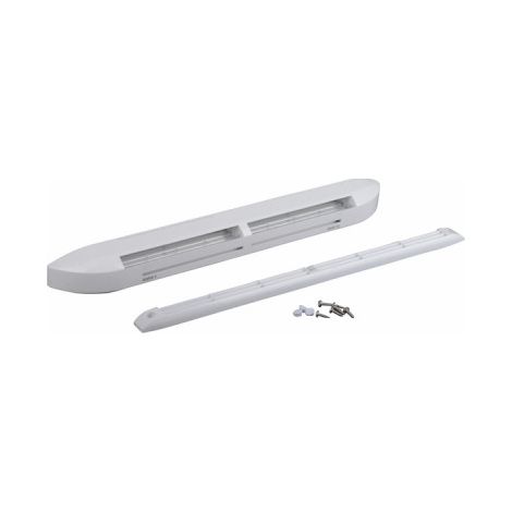 Anjos Ventilation – Entrée d'air hygroréglable ISOLA HY CE2A – 420x45mm – Montage sur parois verticales – Kit avec capuchon CE2A et vis