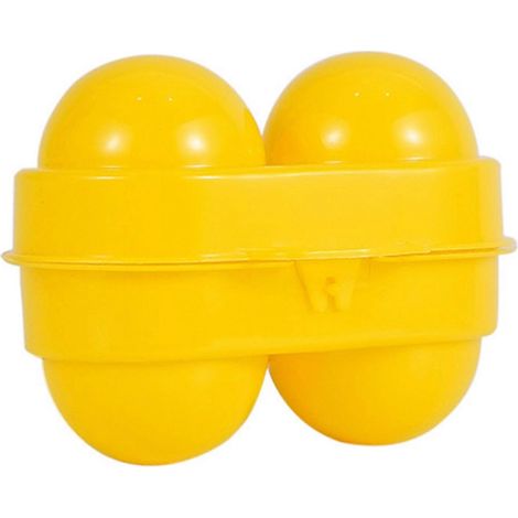 Egg Storage Box Anti-collision Portable 2-grid Handheld Egg Container
