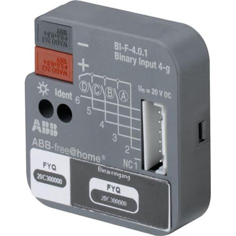 BI-F-4.0.1 Module encastre F@H 4 entrees 2CDG510003R0011 ABB STO994188 (1/3)