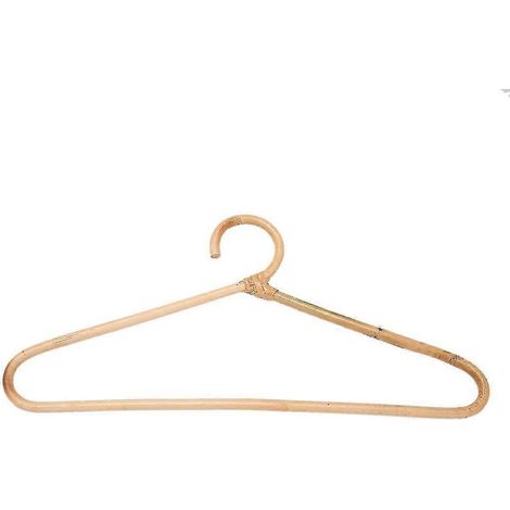 Kleiderbügel aus Rattan, Kleiderorganizer, Kleiderständer für Erwachsene, dekorativer Kleiderbügel fürs Schlafzimmer.