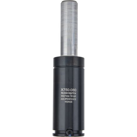 Bouteille de gaz azote mini cylindre estampage fournitures compressées avec tige de piston série 750 YX750-038 (1/5)