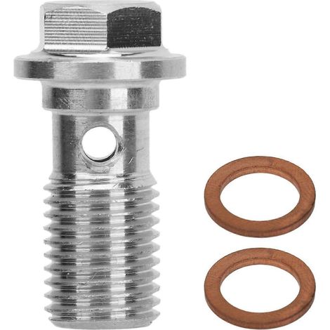 Vis banjo M11 x 1,25 23 mm, capacité de charge élevée, construction métallique robuste pour système fioul (1/4)