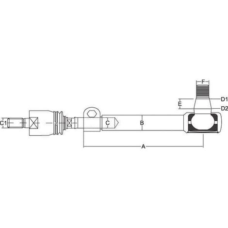 Testina sterzo SHP568KR UNIVERSALE SHP568KR