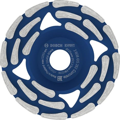 1x Tête de meulage diamant EXPERT, alésage 19-22,23 mm (1/5)