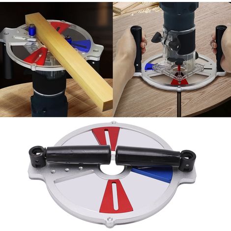 Holzbearbeitungsmaschine, Nutfräsmaschine, Bakelitbasis mit multifunktionaler Führungsstütze. (1/5)