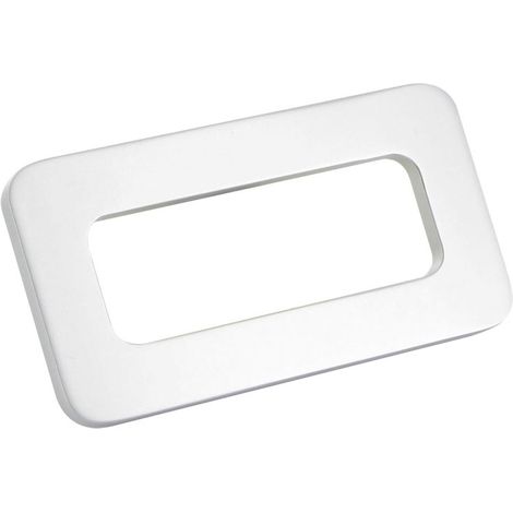 Poignée adhésive - Décor : Mat - Largeur : 53 mm - Longueur : 104 mm - Matériau : Aluminium - LAGUNA