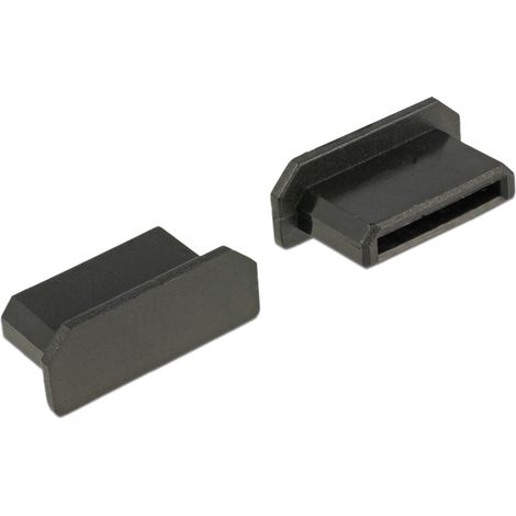 Delock Cubierta contra Polvo para HDMI mini-C hembra sin agarre. 10 piezas en negro