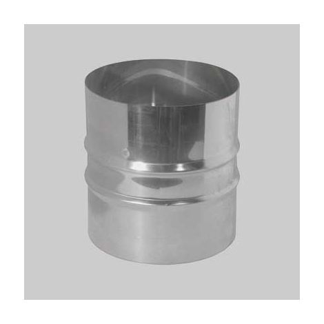 1PZ RACCORDO PER TUBO ACCIAIO INOX M/M 304 MONOPARETE SPESSORE MM.0,5 - MM ø mm