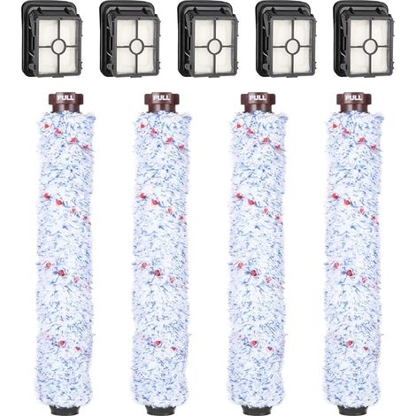 Accessoires pour Bissell Crosswave 3-en-1 Brosse Rouleau et Filtre de Remplacement pour aspirateur de Rechange pour aspirateur sec et humide BISSELL Crosswave 1785, 2306, 2305, 17132 (1/5)