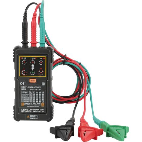 PEAKMETER PM5900 tragbares, handliches Drehstrom-Drehstrom-Drehzahlmessgerät (1/5)