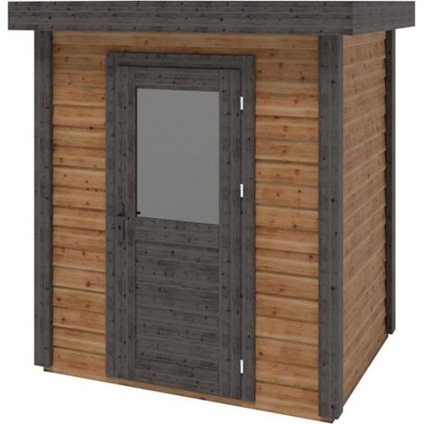 Casetta da giardino in legno Vala 2.09x1.59 m - 3.32 m2 - 28 mm - impregnata - 000112 (1/3)