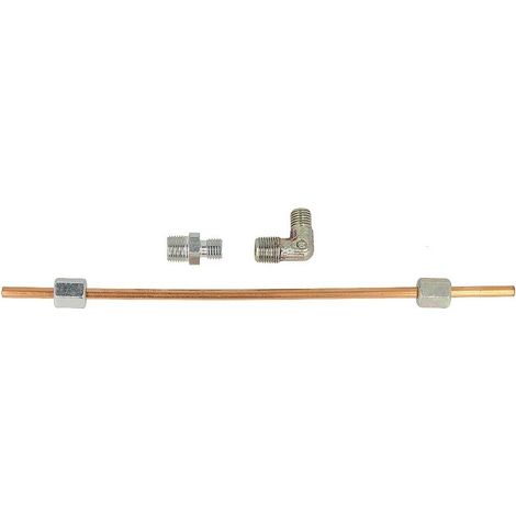 Ligne de fioul avec raccord