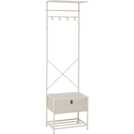 Vestiaire 4 Tiges "Tissa" 160cm Beige