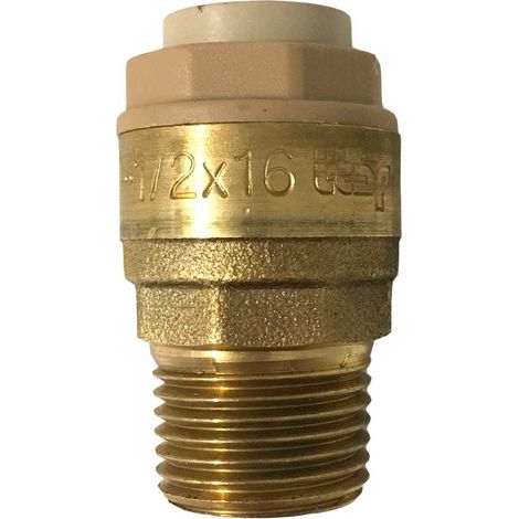 Conector recto macho 1/2X16 (1/2)