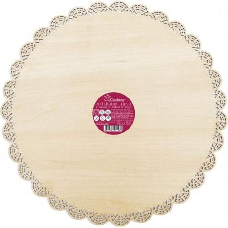 Plateau présentation bois 29cm - Scrapcooking (1/3)