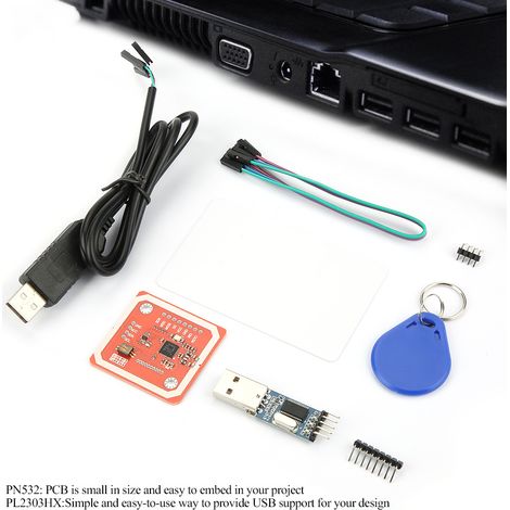 PN532/PL2303HX Kombinationsleser mit NFC (Near Field Communication), vollständiger Verschlüsselung und Kartenreplikation (1/5)