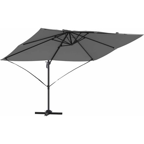 Parasol Anthracite 351 x 250 x 260 cm Polyester et Aluminium (1/5)