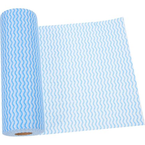 50pièces Torchons à Vaisselle Jetables pour Nettoyage Cuisine De Chiffon De Nettoyage Fournitures De Cuisine Essuie-Tout (1/5)