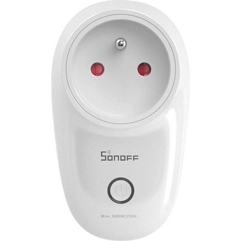 Prise Connectée WiFi, S26R2 TPE-FR Prise Intelligente, Compatible avec Alexa, Google Home, 16A Prises de Courant avec Commande Vocale, Contrôle à Distance et Programme de Temps via eWeLink APP (1/4)