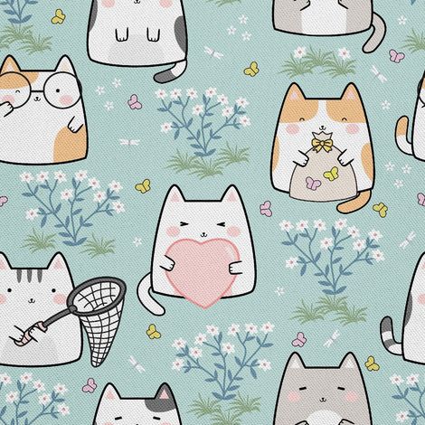 Decoración de exterior Oxford - Motiv Katze auf der Wiese (1/5)