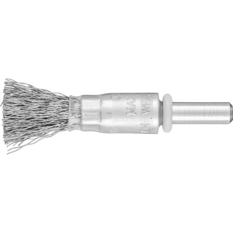 PFERD TOOLS Pinselbürste ungezopft PBU Ø10mm Schaft-Ø6 mm Stahl-Draht-Ø0,20 10 Stk