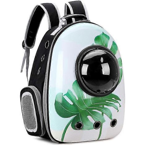 Sac à dos pour chat, sac à dos bulle pour petit chien, sac à dos capsule spatiale, sac de voyage pour animaux de compagnie, imperméable et respirant E922-149 (1/4)