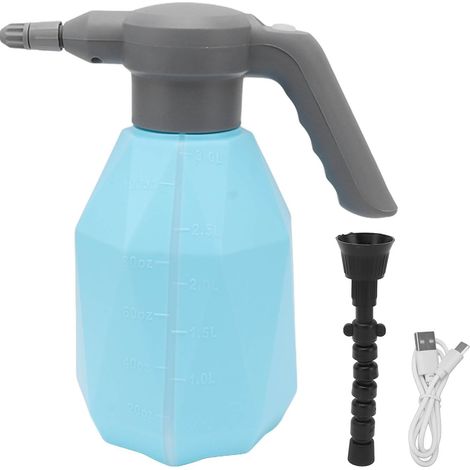3-Liter-Elektrosprühgerät, Pflanzensprüher, wiederaufladbare automatische Gießkanne zur Reinigung von Zimmer- und Gartenpflanzen (mit Schwenkdüse) (1/5)