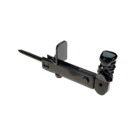 Bouchon d'obturateur petit homme noir re'glable a' vis avec bute'e d'obturateur