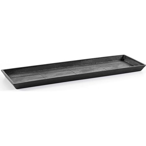 SOTTOVASO RETTANGOLARE NERO 55CM