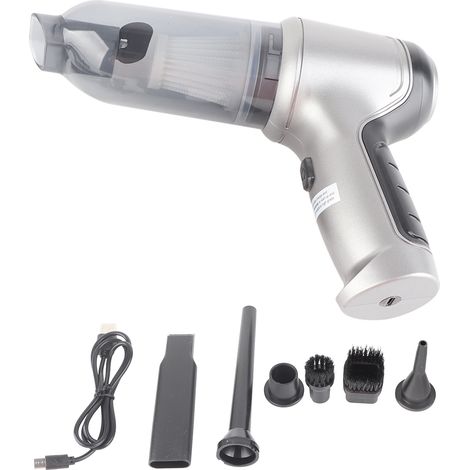 Aspirateur de voiture portable mini, rechargeable par USB, haute puissance et aspiration puissante pour voiture et maison. (1/5)