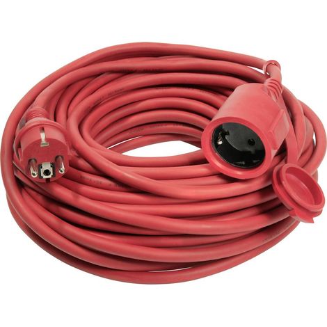 AS Schwabe 60215 Alimentazione Prolunga 16 A Rosso 15.00 m H05RR-F 3G 1,5 mm²