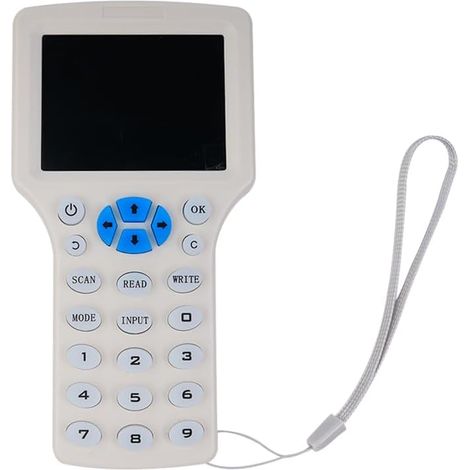 Sarini Reader Writer Duplicator, Lecteur NFC, cloneur de Cartes à Puce RFID 125 kHz 13,56 MHz 10 fréquences, décodeur de Cartes cryptées, avec Cartes à clés inscriptibles, Logiciel Gratuit et USB (1/5)