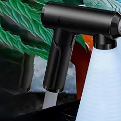Pulvérisateur électrique à batterie pour arrosage des plantes, désinfection et jardinage domestique, bidon sous pression à buse courte noire, version Asie du Sud-Est. (1/5)