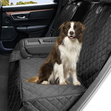 Hundedecke für Auto Rücksitz 135x120cm - Wasserdicht, Rutschfest, Kratzfest