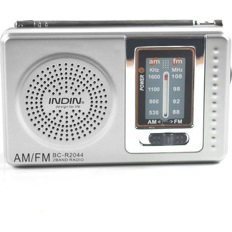 BEBUSINGOTO Radio Portable, AM(MW)/FM Radio a Pile, Transistor Radio de Poche avec Excellente Réception, Excellente Qualité Sonore, Mini Radio Portable (1/5)
