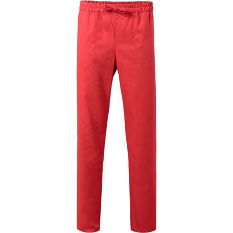 Pantalón pijama con cintura elástica ajustable con cintas VELILLA Serie 533001 XXS Rojo coral